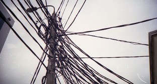 Электрический столб. Фото Александра Гончаренко, Юга.ру