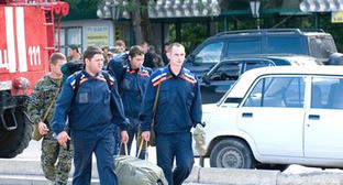 Спасатели в Крымске. Краснодарский край, 7 июля 2012 г. Фото Валентина Мищенко / Югополис