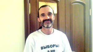 Михаил Анисенко после вынесения решения суда. Астрахань, 20 февраля 2013 г. Фото Елены Гребенюк для "Кавказского узла"