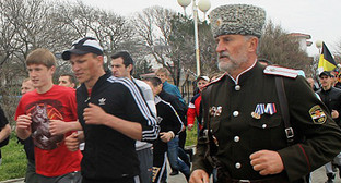"Русская пробежка" в Анапе 7 апреля 2013 г. Фото Андрея Кошика для "Кавказского узла"