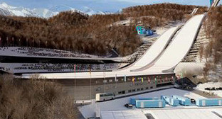 Комплекс трамплинов "Русские горки" в Сочи. Фото http://www.gornaya-karusel.ru/