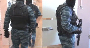 Обыск в центральном офисе ОАО «Курорты Северного Кавказа» на улице Пречистенка. Москва, 16 апреля 2013 г. Фото: Пресс-служба ГУЭБиПК МВД России