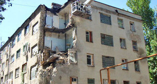 Обрушение общежития в Новочеркасске. Ростовская область, 29 мая 2013 г. Фото: пресс-служба ГУ МЧС по Ростовской области