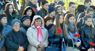 Похороны жертв теракта. Волгоград, 24 октября 2013 г. Фото Татьяны Филимоновой для "Кавказского узла"