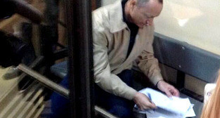 Михаил Савва в зале суда. Краснодар, 5 ноября 2013 г. Фото Игоря Харченко