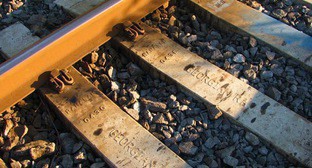 Фрагмент железнодорожного полотна Georgian Railway. Октябрь 2013 г. Фото Юлии Кашеты для "Кавказского узла"