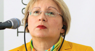 Директор Института мира и демократии Лейла Юнус. Фото Азиза Каримова для "Кавказского узла"