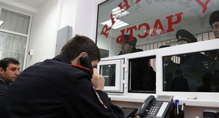 Дежурная часть ОМВД Назрановского района Ингушетии. Фото пресс-службы МВД Ингушетии, http://06.mvd.ru