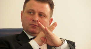 Спикер Волгоградской областной думы Владимир Ефимов. Волгоград, 2014 г. Фото Вячеслава Ященко для "Кавказского узла"