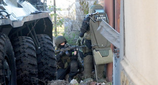 Спецоперация в Зольском районе КБР. 2013 г. Фото из архива НАК, http://nac.gov.ru Спецоперация в Зольском районе КБР. 2013 г. Фото из архива НАК, http://nac.gov.ru