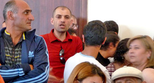 В зале суда на процессе по делу Володи Аветисяна. Ереван, 6 июня 2014 г. Фото Армине Мартиросян для "Кавказского узла"