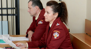 В зале Советского районного суда Волгограда. 7 октября 2014 г. Фото Татьяны Филимоновой для "Кавказского узла" В зале Советского районного суда Волгограда. 7 октября 2014 г. Фото Татьяны Филимоновой для "Кавказского узла"