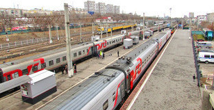 Перроны Центрального вокзала Волгограда. Фото Вячеслава Ященко для "Кавказского узла"
