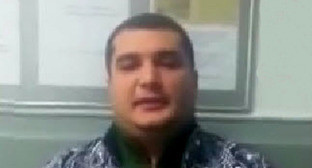 Андраник Цаканян. Кадр из оперативного видео ГУ МВД России по Ставропольскому краю