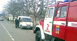 Дежурный караул пожарной части №-2, Нальчик, КБР. Фото: http://www.07.mchs.gov.ru/operationalpage/operational/item/1172532/