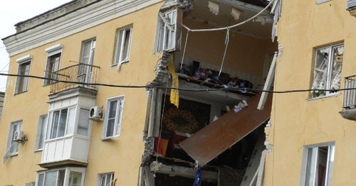 В Волгограде под завалами рухнувшего от взрыва дома нашли тела двух погибших