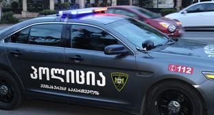 Полицейская машина. Фото Инны Кукуджановой для "Кавказского узла"