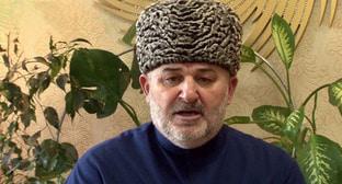 Иса Хамхоев. Фото: Духовный центр мусульман РИ https://www.youtube.com/watch?v=GVsmQCWdgFA
