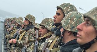 Военнослужащие Армении. Фото © Sputnik/ Asatur Yesayants