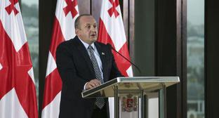 Президент Грузии Георгий Маргвелашвили. Фото предоставлено пресс-службой президента Грузии 19 октября 2017 г. Президент Грузии Георгий Маргвелашвили. Фото предоставлено пресс-службой президента Грузии 19 октября 2017 г.