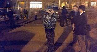 Сотрудники полиции возле детского сада в Армавире. 30 октября 2017 г. Фото https://ru.armeniasputnik.am/ Сотрудники полиции возле детского сада в Армавире. 30 октября 2017 г. Фото https://ru.armeniasputnik.am/
