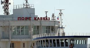 Здание Порта "Кавказ" со стороны Керченского пролива. Фото Нины Тумановой для "Кавказского узла" Здание Порта "Кавказ" со стороны Керченского пролива. Фото Нины Тумановой для "Кавказского узла"