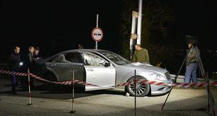 На месте расстрела Павла Ардзинбы. 13 декабря 2017 г. Фото: Sputnik/Томас Тхайцук На месте расстрела Павла Ардзинбы. 13 декабря 2017 г. Фото: Sputnik/Томас Тхайцук
