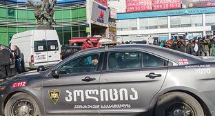 Взрыв станции метро "Варкетили". Тбилиси, 30 января 2018 г. Фото © Sputnik / Levan Avlabreli https://sputnik-georgia.ru/society/20180130/239109152/Policejski-postradal-v-rezultate-obrushenija-potolka-v-metro-Tbilisi.html
Взрыв станции метро "Варкетили". Тбилиси, 30 января 2018 г. Фото © Sputnik / Levan Avlabreli https://sputnik-georgia.ru/society/20180130/239109152/Policejski-postradal-v-rezultate-obrushenija-potolka-v-metro-Tbilisi.html