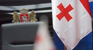 Флаг Грузии © Sputnik / Alexander Imedashvili
https://sputnik-georgia.ru/politics/20161020/233564999/Gruzija-zhdet-ot-RF-informacii-o-soglashenii-po-monitoringu-gruzov.html