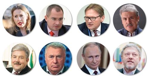 Кавказский Узел | Президентские выборы-2018: Путин и семеро