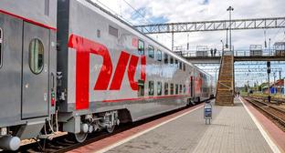 Поезд РЖД. Фото: Роман Быков / Югополис Поезд РЖД. Фото: Роман Быков / Югополис