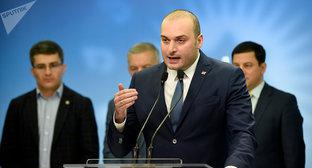 Премьер-министр Грузии Мамука Бахтадзе
https://sputnik-georgia.ru/incidents/20180726/241519667/Vlasti-otkazyvajutsja-upravljat-shahtoj-v-Tkibuli.html
