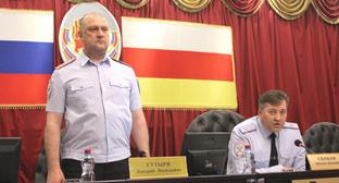 Дмитрий Гутыря (слева). Фото: Пресс-служба МВД по РСО-Алания - МВД России Дмитрий Гутыря (слева). Фото: Пресс-служба МВД по РСО-Алания - МВД России