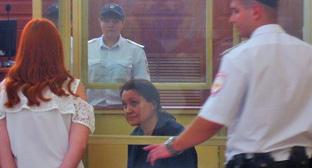 Светлана Мартынова в зале суда. Фото Константина Волгина для "Кавказского узла" Светлана Мартынова в зале суда. Фото Константина Волгина для "Кавказского узла"