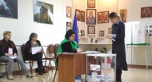 Избирательный участок №51. Тбилиси, 28 ноября 2018 года. Фото Григория Шведова для "Кавказского узла"