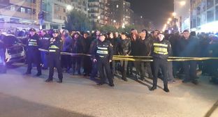 Оцепление на месте взрыва в Тбилиси 16 января 2019 года. © Sputnik / Shota Nozadze
Читать далее: https://sputnik-georgia.ru/incidents/20190116/243928638/Bolshinstvo-postradavshikh-pri-vzryve-v-Tbilisi---deti.html Оцепление на месте взрыва в Тбилиси 16 января 2019 года. © Sputnik / Shota Nozadze
Читать далее: https://sputnik-georgia.ru/incidents/20190116/243928638/Bolshinstvo-postradavshikh-pri-vzryve-v-Tbilisi---deti.html