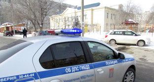 Эвакуация учащихся и педагогов школы "Поколение" на улице Ткачева в Центральном районе Волгограда