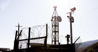 Граница.  Фото Sputnik / Наталья Айриян https://sputnik-ossetia.ru/South_Ossetia/20190204/8026499/V-Yuzhnoy-Osetii-izmenili-pravila-peresecheniya-granitsy-s-Gruziey.html