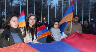 Митинг против территориальных уступок Азербайджану. Ереван, 26 февраля 2019 г. Фото Армине Мартиросян для "Кавказского узла"