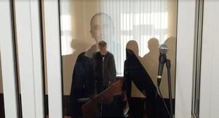 Михаил Савостин на заседании в Минераловодском городском суде. 25 апреля 2019 года. Фото корреспондента "Кавказского узла"