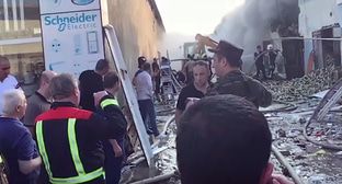 Во время пожара в торговом центре "Садарак". Фото: кадр видео
APA TV https://www.youtube.com/watch?time_continue=29&v=Ff5TkTxSCGA Во время пожара в торговом центре "Садарак". Фото: кадр видео
APA TV https://www.youtube.com/watch?time_continue=29&v=Ff5TkTxSCGA