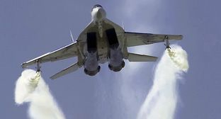 МиГ-29. Фото: Александр Маркин https://commons.wikimedia.org/wiki/Category:Mikoyan_MiG-29#/media/File:Flight_(6051614806).jpg