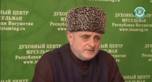 Участник совещания ДЦМ Ингушетии 7 октября 2019 года. Фото: Скриншот видео с совещания ДЦМ Ингушетии 7 октября 2019 года, https://vk.com/wall-86608608_1423