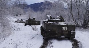 Военные учения в Северной Осетии. Фото: пресс-служба Южного военного округа https://structure.mil.ru/structure/okruga/south/news/more.htm?id=12266936@egNews
