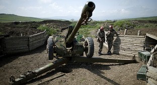 На линии соприкосновения в Нагорном Карабахе. Фото: REUTERS/Staff На линии соприкосновения в Нагорном Карабахе. Фото: REUTERS/Staff