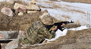Армянский солдат. Фото пресс-службы Минобороны Армении, http://www.mil.am