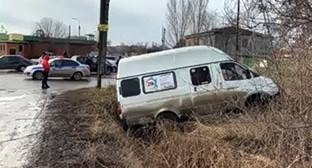 ДТП с маршруткой в Волгограде. Кадр видео https://yandex.ru/search