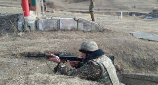 Солдат вооруженных сил Армении. Фото пресс-службы Минобороны Армении, http://www.mil.am/ru/news/7402