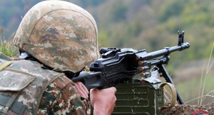 Солдат Армии обороны. Фото пресс-службы Минобороны Нагорного Карабаха, http://www.nkrmil.am/news/view/2623
