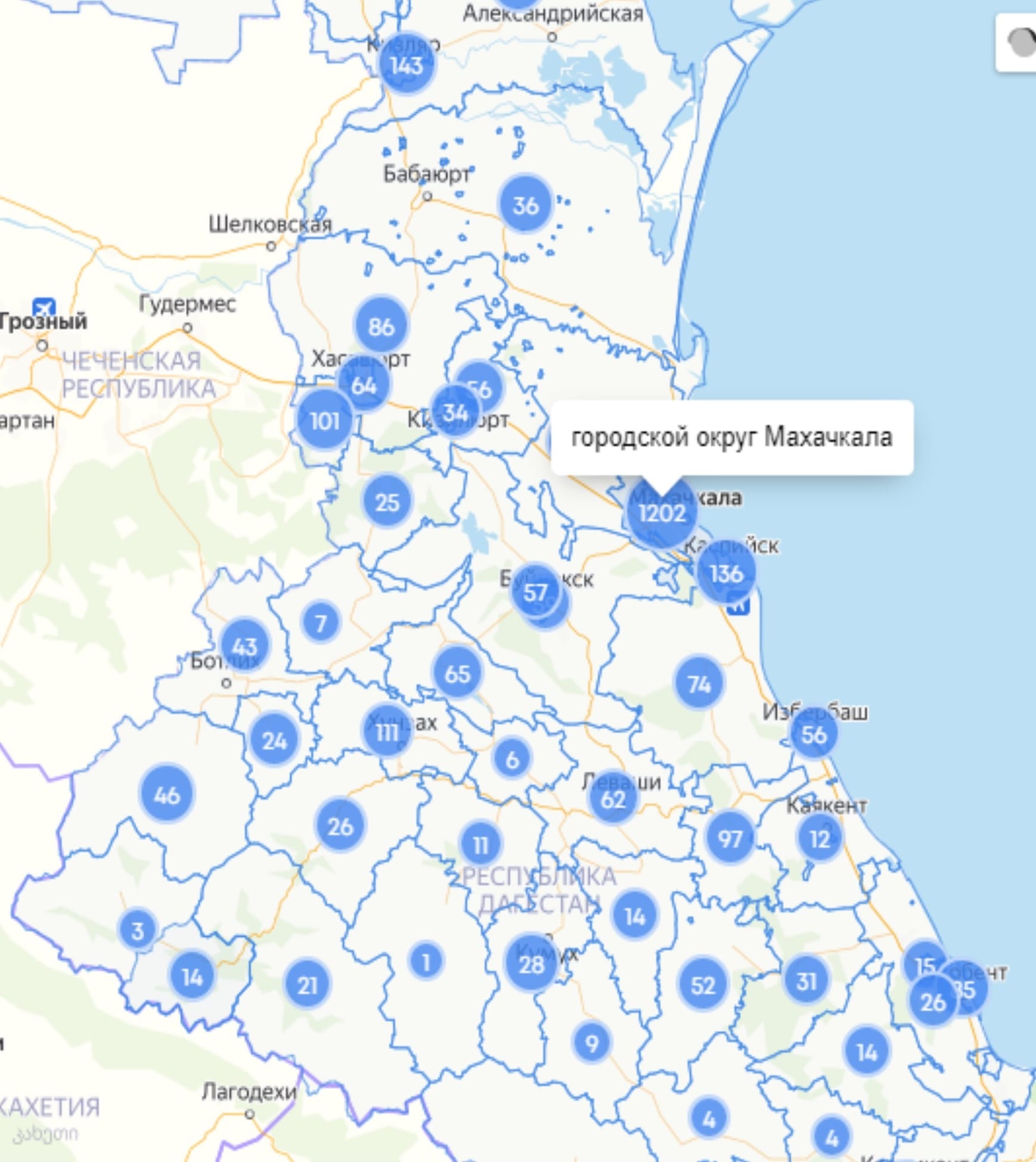 Кавказский Узел | Темпы распространения COVID-19 выросли в Махачкале